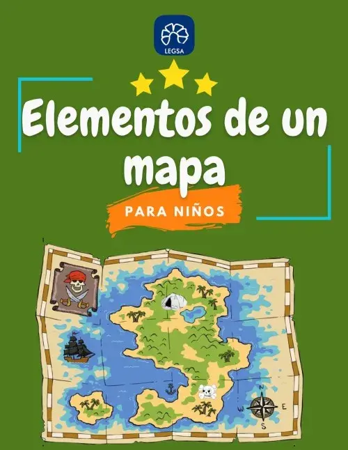 ¿Cuáles son los elementos de un mapa?