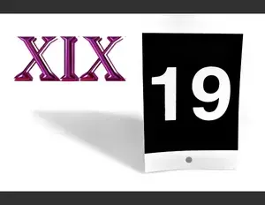 ¿Qué significa XIX en números?