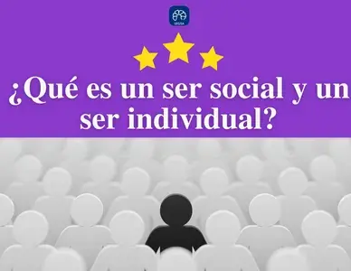 Qué es un ser social y un ser individual? | Sociedad